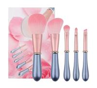 MQPALZKD 5pcs Makeup Brush Set Gift Box Set Multi functional Makeup Tools