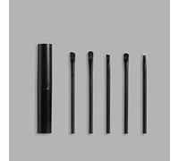 MQPALZKD 5Pcs/Set Portable Makeup Brushes Set With Box Lip Eye Shadow Brows Makeup Brush Eyeshadow Applicator Cosmetic Makeup Tools(F)