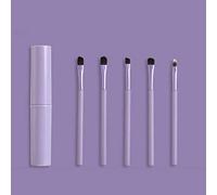 MQPALZKD 5Pcs/Set Portable Makeup Brushes Set With Box Lip Eye Shadow Brows Makeup Brush Eyeshadow Applicator Cosmetic Makeup Tools(3-pack)