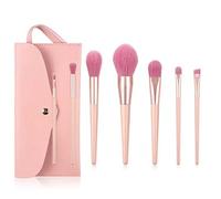 MQPALZKD 7/12pcs Professional Makeup Brush Set With Bag Eye Shadow Brush Foundation Brush Lip Brush Eyebrow Brush Makeup Cosmetics Tools(3-pack)