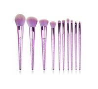 MQPALZKD 7pcs Diamond Handle Glitter Brush Foundation Blending Eyeshadow Brush Kit Cosmetic Beauty Make Up Tool Kit
