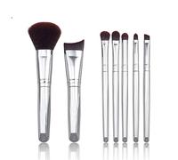 MQPALZKD 7pcs Mini Makeup Brush Set Gradient Color Portable Makeup Tools Travel Makeup Set Brushes(3-pack)