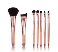 MQPALZKD 7pcs Mini Makeup Brush Set Gradient Color Portable Makeup Tools Travel Makeup Set Brushes(A)
