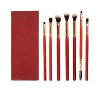 MQPALZKD 7Pcs Shadow Brushes, Makeup Brush Set, Full Set Of Eye Makeup Brushes, Eyeliner Brush, Eyebrow Brush