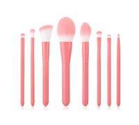 MQPALZKD 8 Makeup Brush Set Soft Brush Wooden Handle Beauty Tool Blush Powder Foundation Brush Makeup Brush(D)
