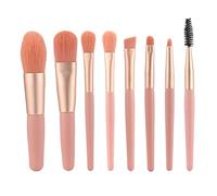 MQPALZKD 8 Mini Makeup Brush Portable Soft Hair Makeup Brush Set Beauty Tool Makeup Brush Foundation Brush(A)