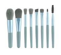 MQPALZKD 8 Mini Makeup Brush Portable Soft Hair Makeup Brush Set Beauty Tool Makeup Brush Foundation Brush(D)