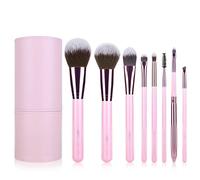 MQPALZKD 8-piece Cosmetic Brush Set Full Set Of Powder Brushes Makeup Tools Barrel Set Brushes