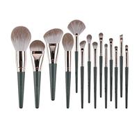 MQPALZKD 9/10/12/14Pcs Makeup Brush Set Cosmetic Concealer Loose Powder Blush Eye Shadow Foundation Brush Beauty Make Up Tool