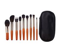 MQPALZKD 9 Mini Makeup Brush Set Complete Blush Brushes Beauty Tools Eye Shadow Brushes Travel