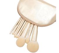 MQPALZKD 9-piece makeup brush set, full set of portable sets, brush eye shadow, brush powder, brush