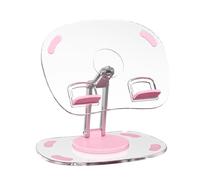 MQPALZKD Acrylic Mobile Phone Tablet Holder Rotating Desktop Universal Lifting Telescopic Adjustable Folding