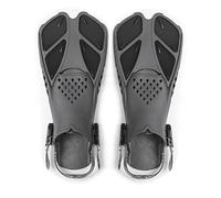 MQPALZKD Adjustable Swimming Fins Adult Snorkel Foot Flippers Diving Fins Beginner Water Sports Equipment Portable Diving Flippers Child