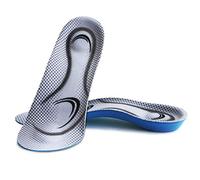 MQPALZKD Arch Support Orthotic Insoles Plantar Pressure Flat Feet Insole for Woman Men Shoes Pad(Men)