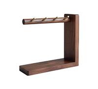 MQPALZKD Brass Key Holder L-Shaped Tenon-and-Mortise Structure Entrance Storage