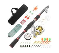 MQPALZKD Carbon Convenient Shrinkage Road Subrod Short Section Shrinkage 47 Cm Sea Rod Fishing Gear Set(2.1m)