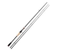 MQPALZKD Carbon Road Pole Straight Handle Gun Handle Set Pole Tip ML Fishing Gear Supplies(Argento,1.8m)