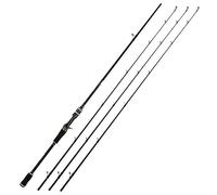 MQPALZKD Carbon Road Subpole Three Rod Slightly ML MMH Straightened Handle Long Throw Fishing Rod(D,2.1m)