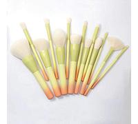 MQPALZKD Color 14pcs Makeup Brushes Set Soft Cosmetic Blending Foundation Eyeshadow Blush Brush Kit Make Up Tools