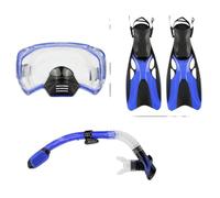 MQPALZKD Diving Masks Snorkel Set Professional Swim Snorkeling Tube Scuba Diving Fins Flippers Shoes Equipment Adult Child