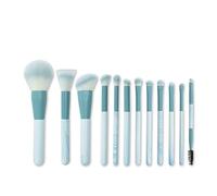 MQPALZKD Fancy Clear Sky Makeup Brushes 12pcs Super Soft Brushes With Organizer Beauty Brushes Set