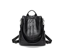 MQPALZKD Female backpack casual Multifunction Women Leather Backpack Female Shoulder Bag Travel Back Pack