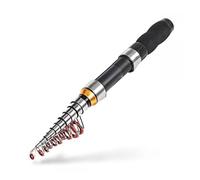 MQPALZKD Fishing Rod 1,1.2,1.5,1.7,1.9,2.1,2. Telescopic Mini Fishing Rods Portable Carbon Fiber sea Pole Fishing(120cm)