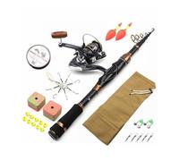 MQPALZKD Fishing Rod Fishing Gear Telescopic Road Subrod Set Carbon Short Section Convenient Sea Rod