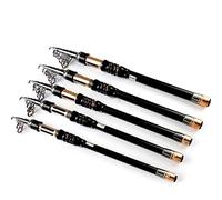 MQPALZKD Fishing Rod solid Tips Casting Portable Carbon Fiber Fishing Rod 1.8m Telescopic Sea pole(3.0M)