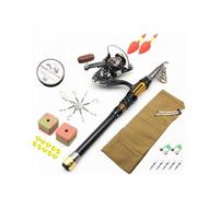 MQPALZKD Fishing Tackle Combination Fishing Rod Sea Pole -short Portable European Fishing Carp Set(2.1m)