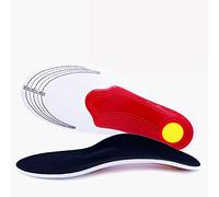 MQPALZKD Gel Arch Support Insoles Gel Pad 3D Arch Support Flat Feet Women Men Foot Pain Unisex(L)