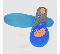 MQPALZKD Gel Insole Silicone Orthopedic Massaging Shoe Inserts Sports Shock Absorption Shoe Pad Comfortable for Men Women Shoes Insole(S EU 35 to 41)