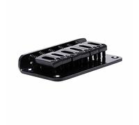 MQPALZKD Guitar 6 String Metal Hardtail Bridge Black,For Electric Guitar with Screws New