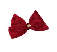 MQPALZKD Hairdressing Clipsweet Velvet Three-dimensional Bow Cliphair Clip