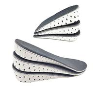 MQPALZKD Height Increase Insole 1 Pair Hard Breathable Memory Foam Heel Lifting Inserts Shoe Lifts Shoe Pads Elevator(Full-2cm)