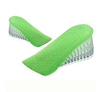 MQPALZKD Increased Height Insoles Three-Layer Detachable Lift Pad Comfortable Shock Absorption for Men Women Height Adjustable(Vert)