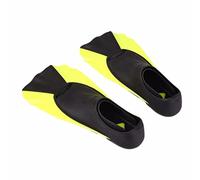 MQPALZKD Kids Short Fins Snorkeling Diving Training Flippers Portable Short Shoes Swimming Fins(black-Blue Exorcist1,S code)