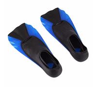 MQPALZKD Kids Short Fins Snorkeling Diving Training Flippers Portable Short Shoes Swimming Fins(White-style,S code)