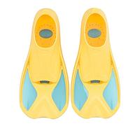 MQPALZKD Kids Short Light Swim Fins Snorkeling Foot Flippers Diving Fins Beginner Swimming Equipment Portable Kids Diving Flippers(black-Blue Exorcist1,3XS code)