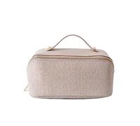 MQPALZKD Large Capacity partitioned Makeup Bag with compartments, Small Portable Travel, Portable Storage, Washing Bag