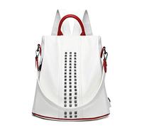MQPALZKD Large Capacity Retro Women Leather Backpack Ladies Bagpack School Bags Backpacks For Teenager Girls Travel Bag