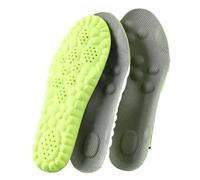 MQPALZKD Latex Sport Insoles Soft Elasticity Shoe Pads Breathable Shock Absorption Cushion Arch Support Insole Men Women(43-44)
