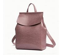 MQPALZKD Leather Backpack Shoulder Bag Cosmetic Bag Suitable for School Backpack