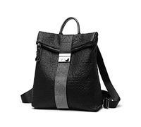 MQPALZKD Leather Backpack Simple Anti-theft Backpack Sequin Diamond Large Capacity Soft Fabric Women Backpack