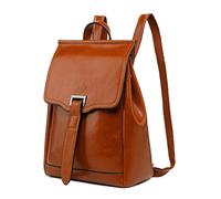 MQPALZKD Leather Backpack Woman Fashion Female Backpack Large Capacity School Bag