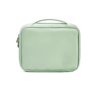MQPALZKD Leather Large Capacity Cosmetic Bag Portable Wash Bag Travel Cosmetic Storage Bag