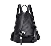 MQPALZKD Leather Multifunctional Backpack Outdoor Backpack Large Capacity