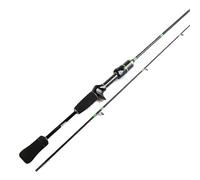 MQPALZKD Light Carbon Ma Kou Road Subpole Solid Pole Slightly Long Casting Fishing Rod(Argento,1.8m)