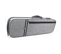 MQPALZKD Lightweight shock-proof brushed Oxford cloth soft velvet 4/4 violin piano box
