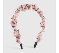 MQPALZKD Love rhine-diamond pleated cloth hair hoop with sweet temperament narrow pressure hair hoop(3-pack)